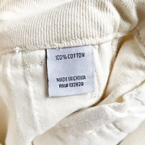 Helsa Maxi Skirt Cotton Denim Ecru Size XL NEW NWT - Picture 8 of 12